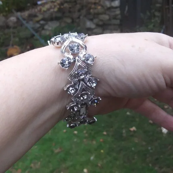 Vintage Kramer choker necklace and bracelet lot  gorgeous quality vintage lot - Picture 10 of 17